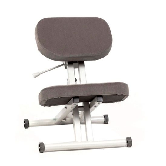 Стул коленный Prostool Light, серый, ткань