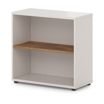 Стеллаж низкий широкий T-62 Лавана - Lavana цвет Таксония медовая и Бежевый песок