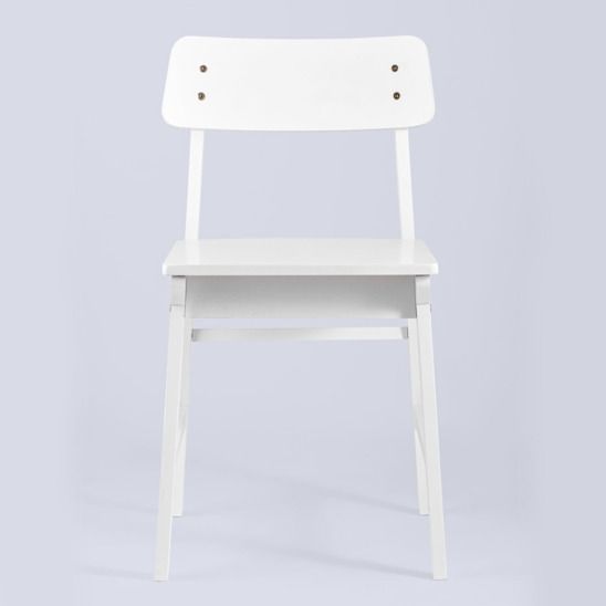 Стул ODEN WOOD белый x2