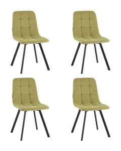 Стул Одди Original Square велюр оливковый 4 шт.