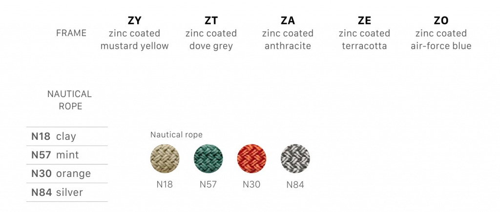 Качели плетеные Lisa Swing антрацит, ментоловый