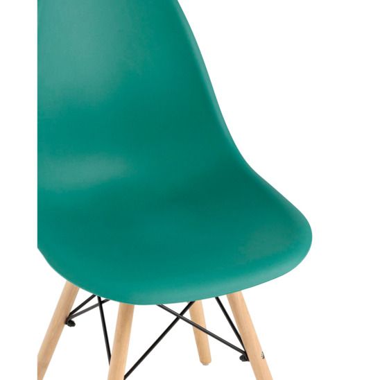 Стул Eames DSW серо-зеленый