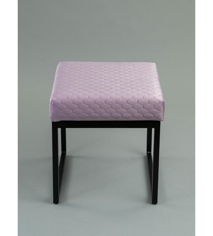 Банкетка Марсей 40-44 (розовый/черный)