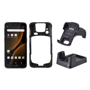 Комплект ТСД MERTECH MovFast S55 с крейдлом, пистолетной рукояткой и защитным чехлом