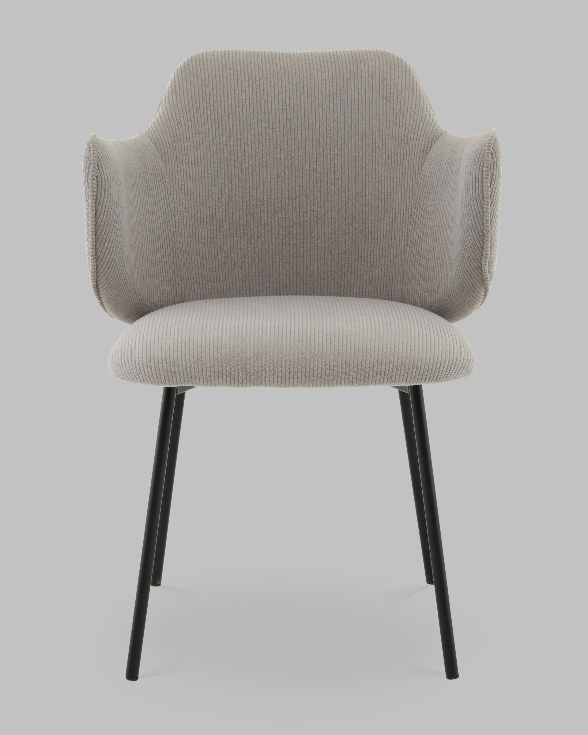 Стул Джиннет NEW велюр светло-серый 2 шт.