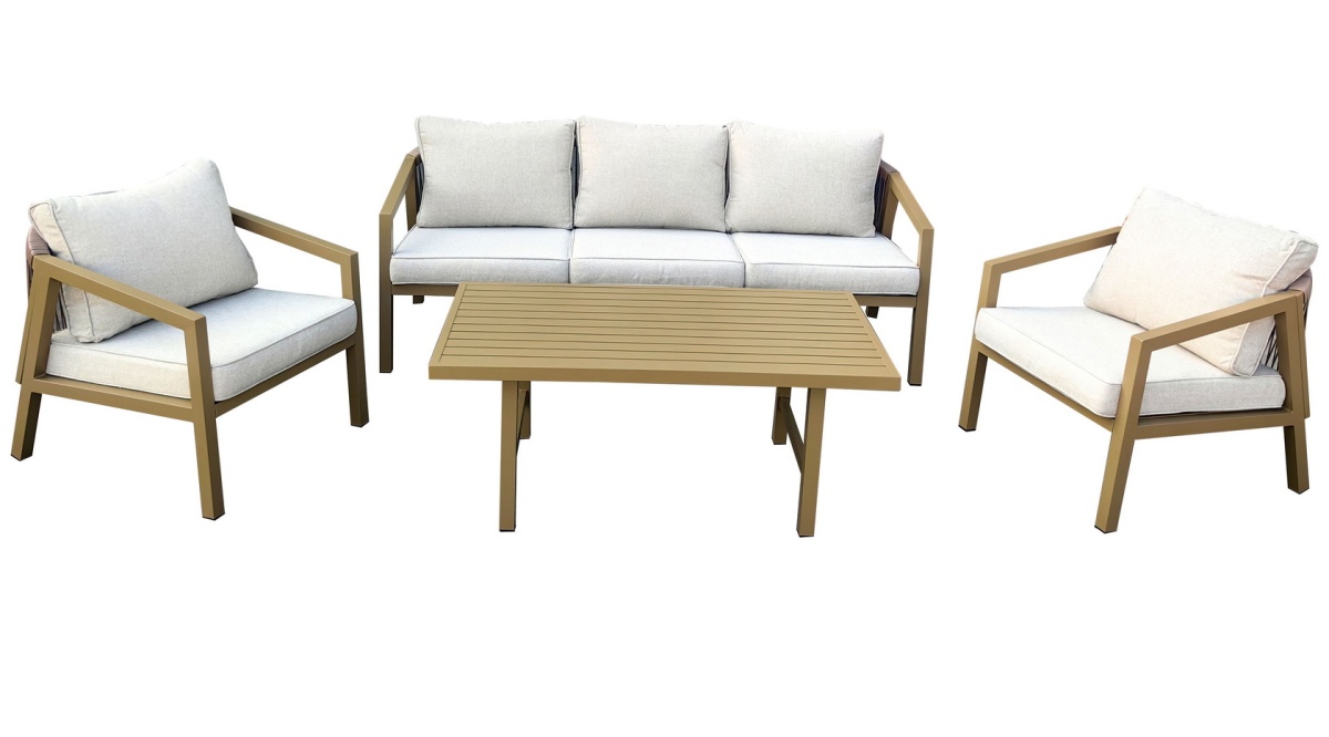 "Детройт" лаунж-зона из искусственного ротанга