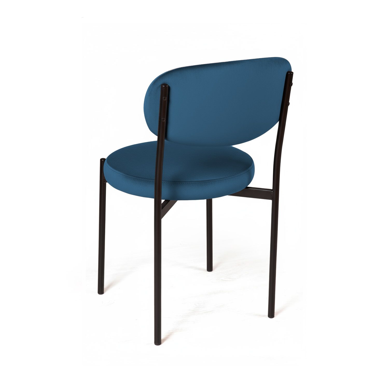 Стул Мейсон, бархат синий 29