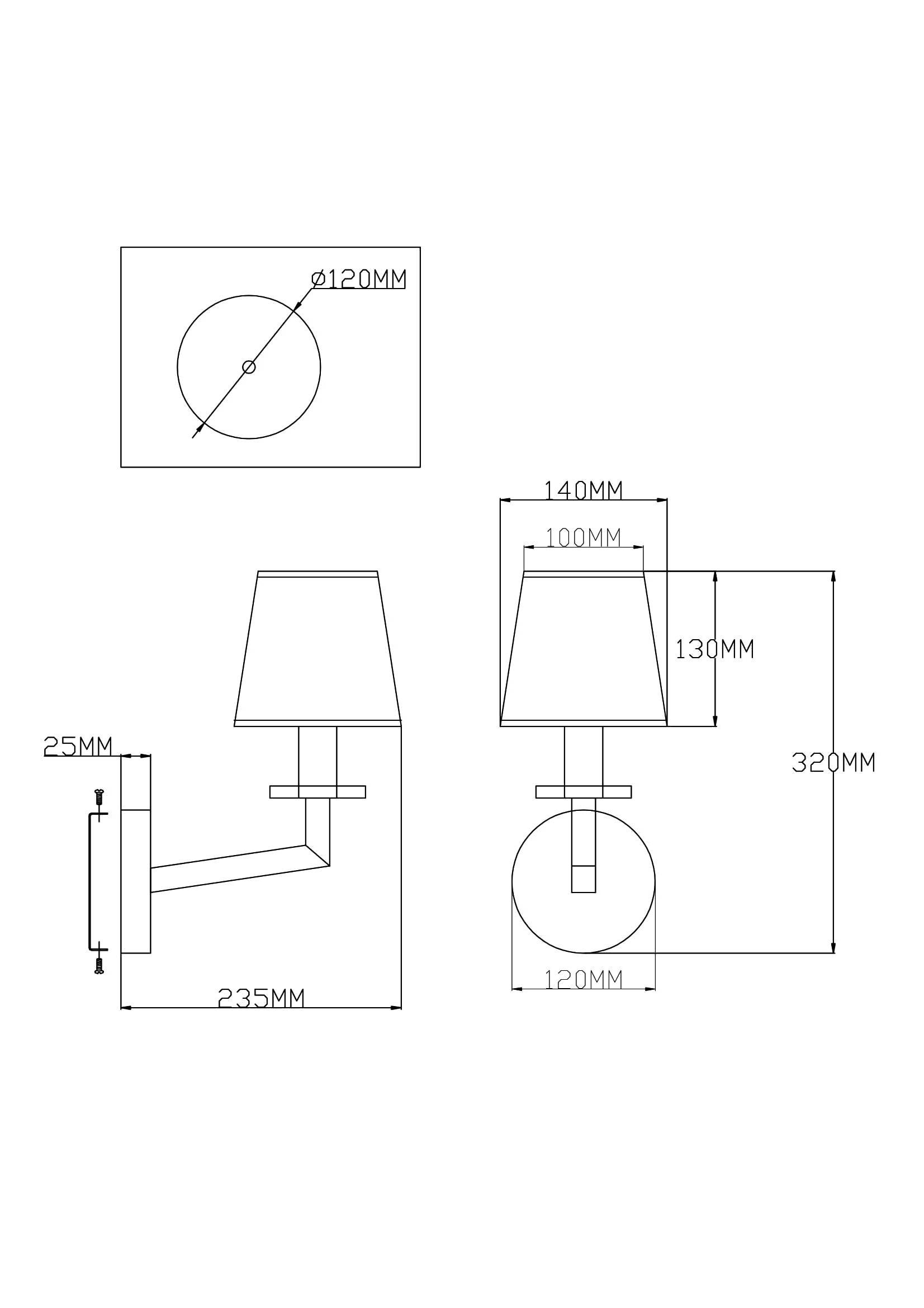 Бра Moderli V2670-1W Anna