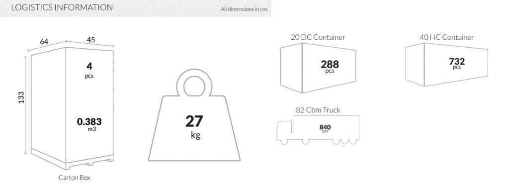 Стул пластиковый барный Maya Bar 75 темно-серый