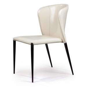 Стул Альберт, кожа бежевый