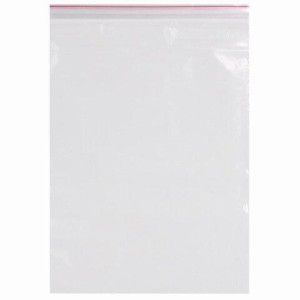 Пакеты с замком ZIP LOCK "зиплок", комплект 100 шт., 300х400 мм, ПВД, толщина 40 микрон, BRAUBERG, 606218