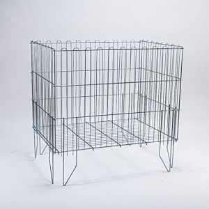 3RDTUS688 \ Накопитель (с регулируемым дном) 600х800х800 арт.SKR.374.600x800.ZN