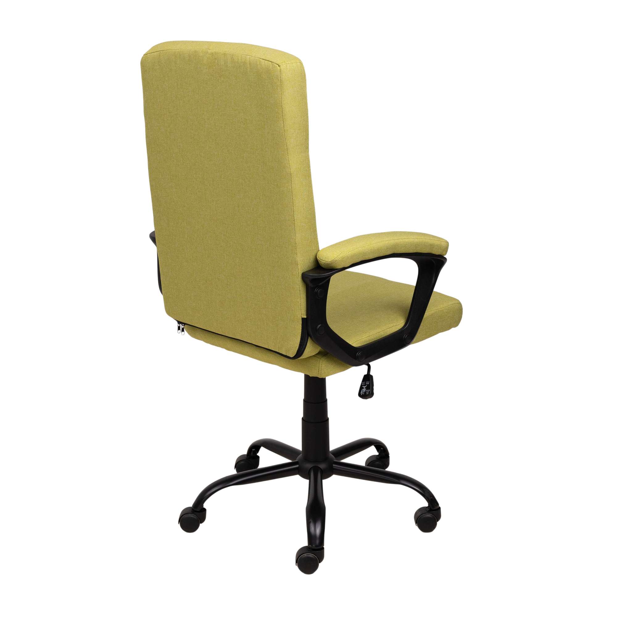 Кресло поворотное Mark, светло-зеленый, ткань