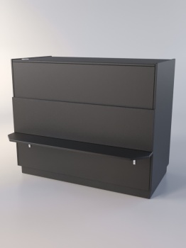 Прилавок "РОНА" №8-3, Черный