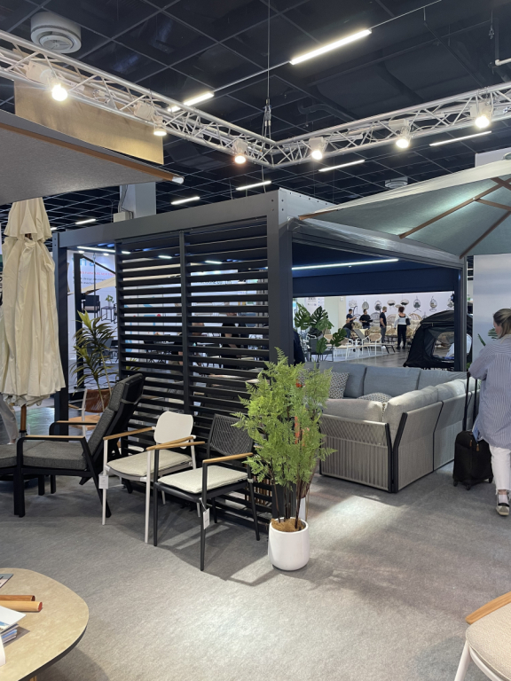 Пергола моторизованная 3х4 м Pergola 150 Series темно-серый
