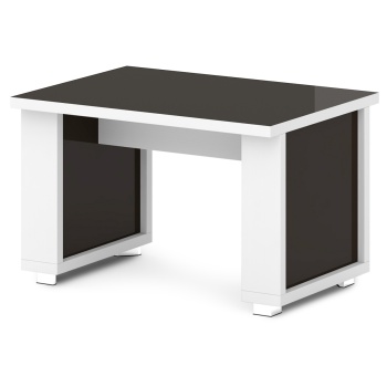 Брифинг для 2 персон, глянцевая столешница L-841 Graceцвет Alba Margarita и Мокачино