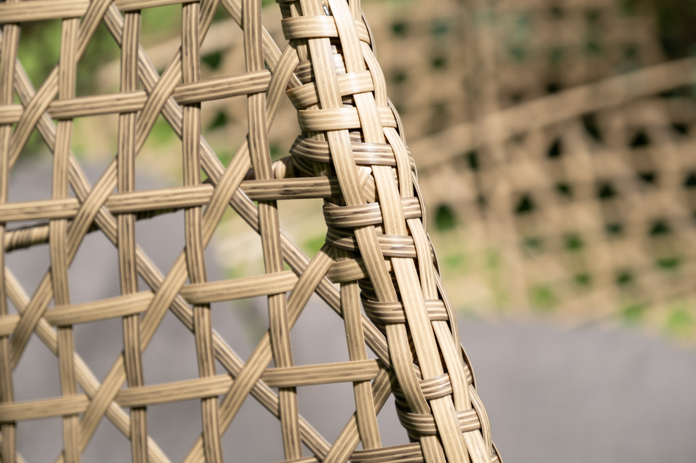 "Флоренция" подвесное кресло-кокон из искусственного ротанга