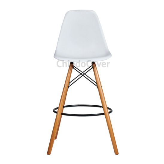 Стул EAMES барный белый