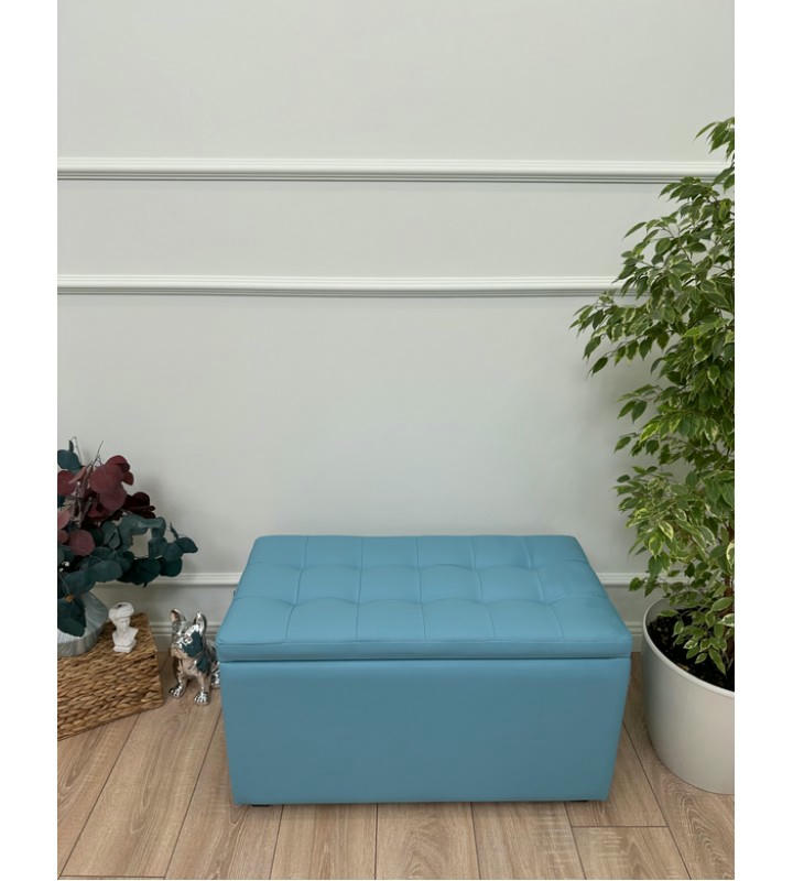 Пф-800-Я Кожа (голубой)