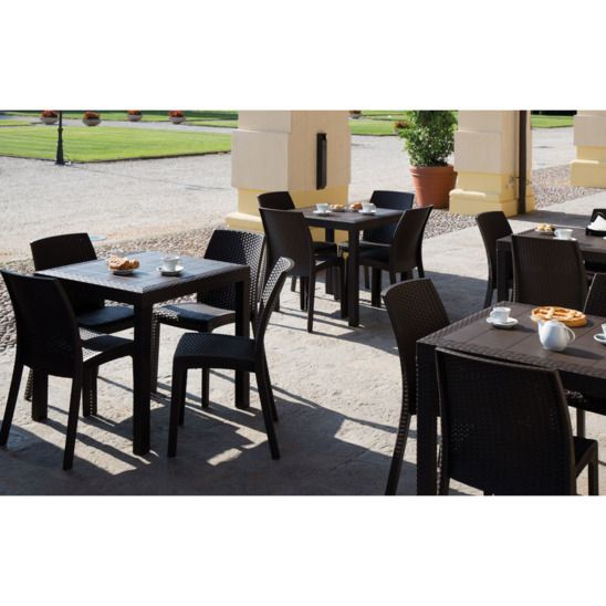 Стул пластиковый Virginia, кофе