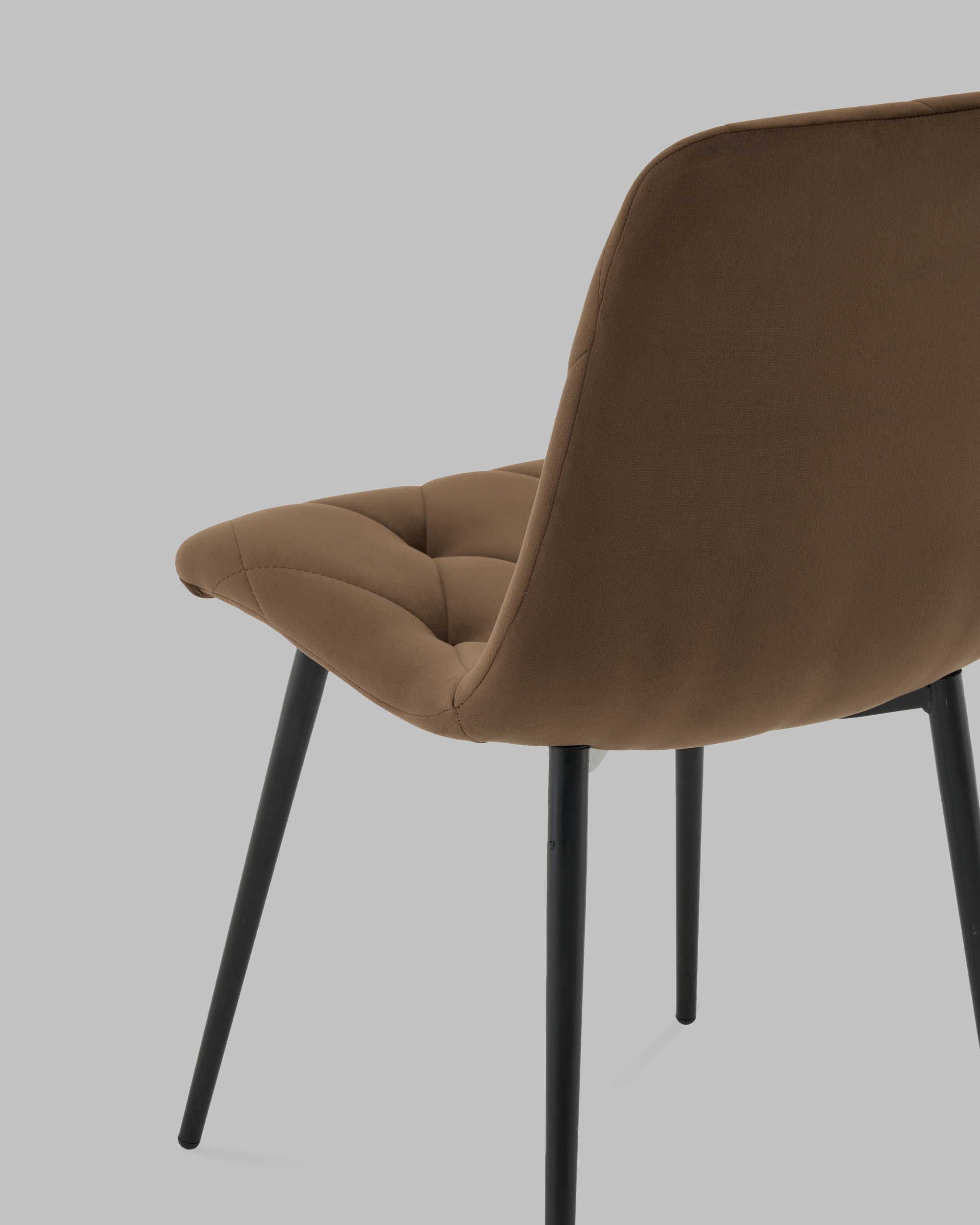 Стул Одди Diamond велюр коричневый