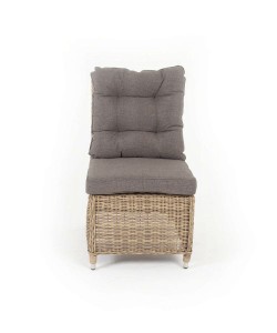 "Бергамо" плетеный центральный модуль дивана