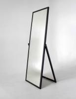 AST-05 (рама - черный муар) Зеркало напольное раскладное, 550Lx1550Hмм, полотно 447х1497мм