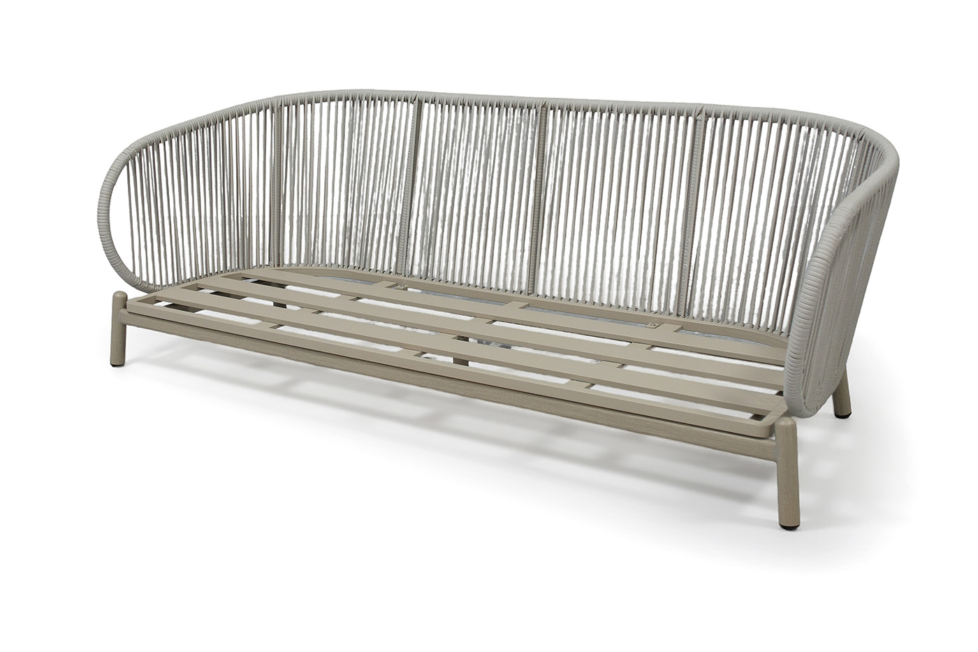 "Прато" диван трехместный из искусственного ротанга