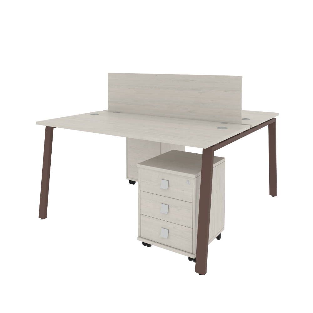 Офисная мебель Metal System Style, комплект №6 (А-опоры)