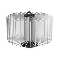 ТАЙФУН-03.А4Bk.Gr Демосистема настольная вращ.черная 30 серых панелей А4 (П)