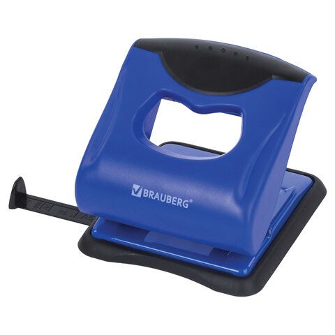 Дырокол BRAUBERG "Ergo Line", до 30 листов, сине-черный, 22хххх цена 740 ₽ Дырокол BRAUBERG "Ergo Line", до 30 листов, сине-черный, 22хххх