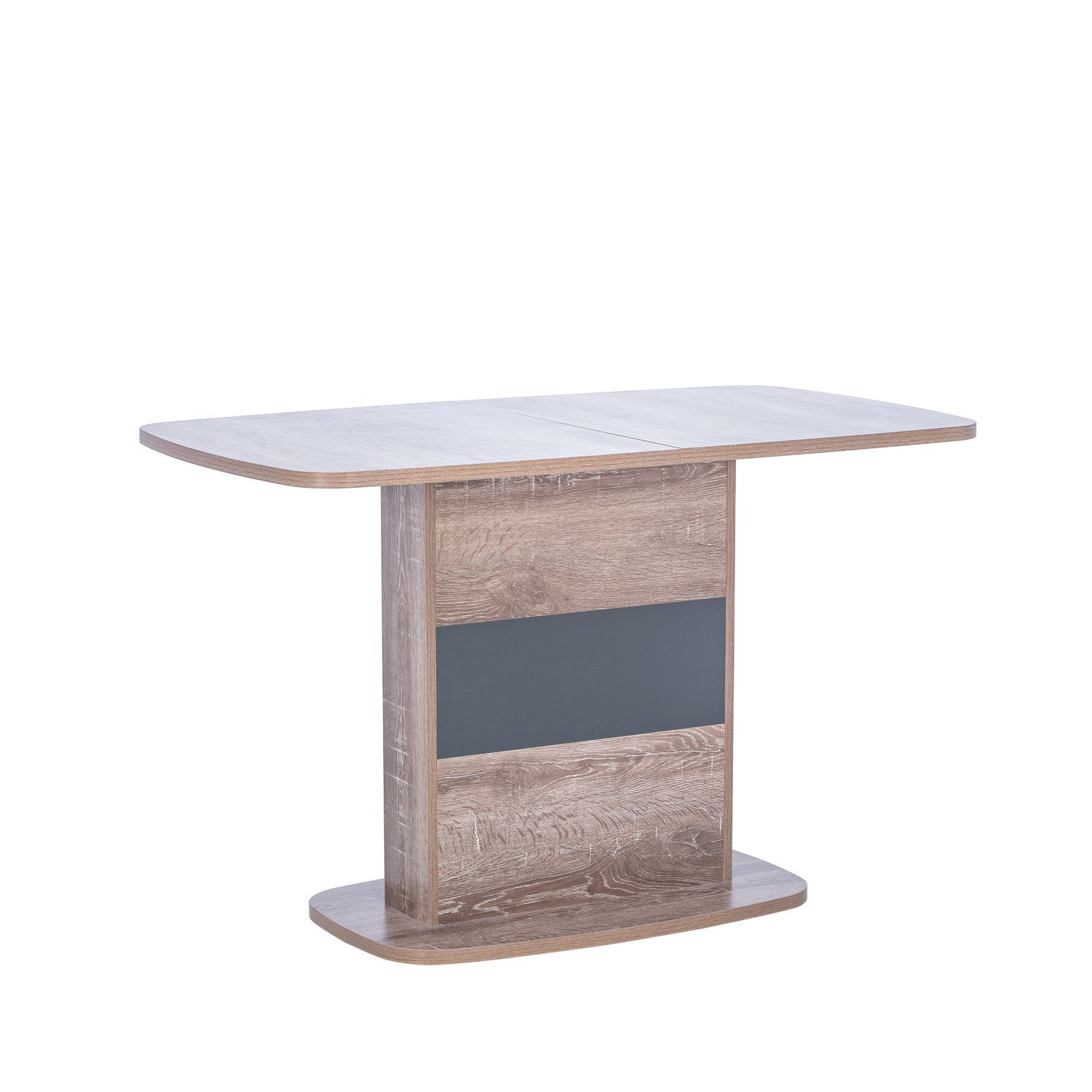 Стол раздвижной 80.540 Leset Мартин цвет Дуб сакраменто, компаньон Антрацит