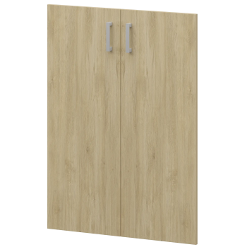 Двери из ЛДСП к широким стеллажам Аргентум НТ-601.2.Ф Баттл Рок