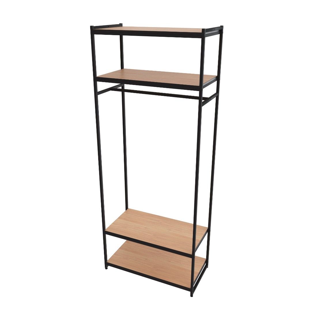 Стеллаж для одежды A2290-15-ЧДС 220х90х45