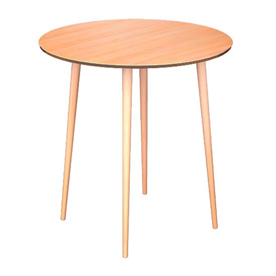 Стол круглый Спутник 800, шпон