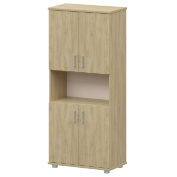 Стеллаж высокий полузакрытый Аргентум "НТ-580;НТ-600.2;НТ-600.2" Баттл Рок