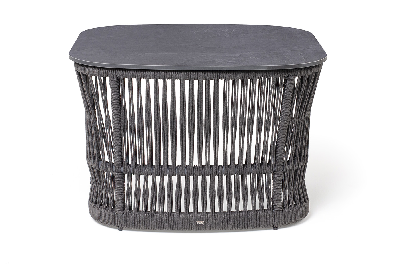 "Лугано" журнальный стол 76х76 H55 см из HPL