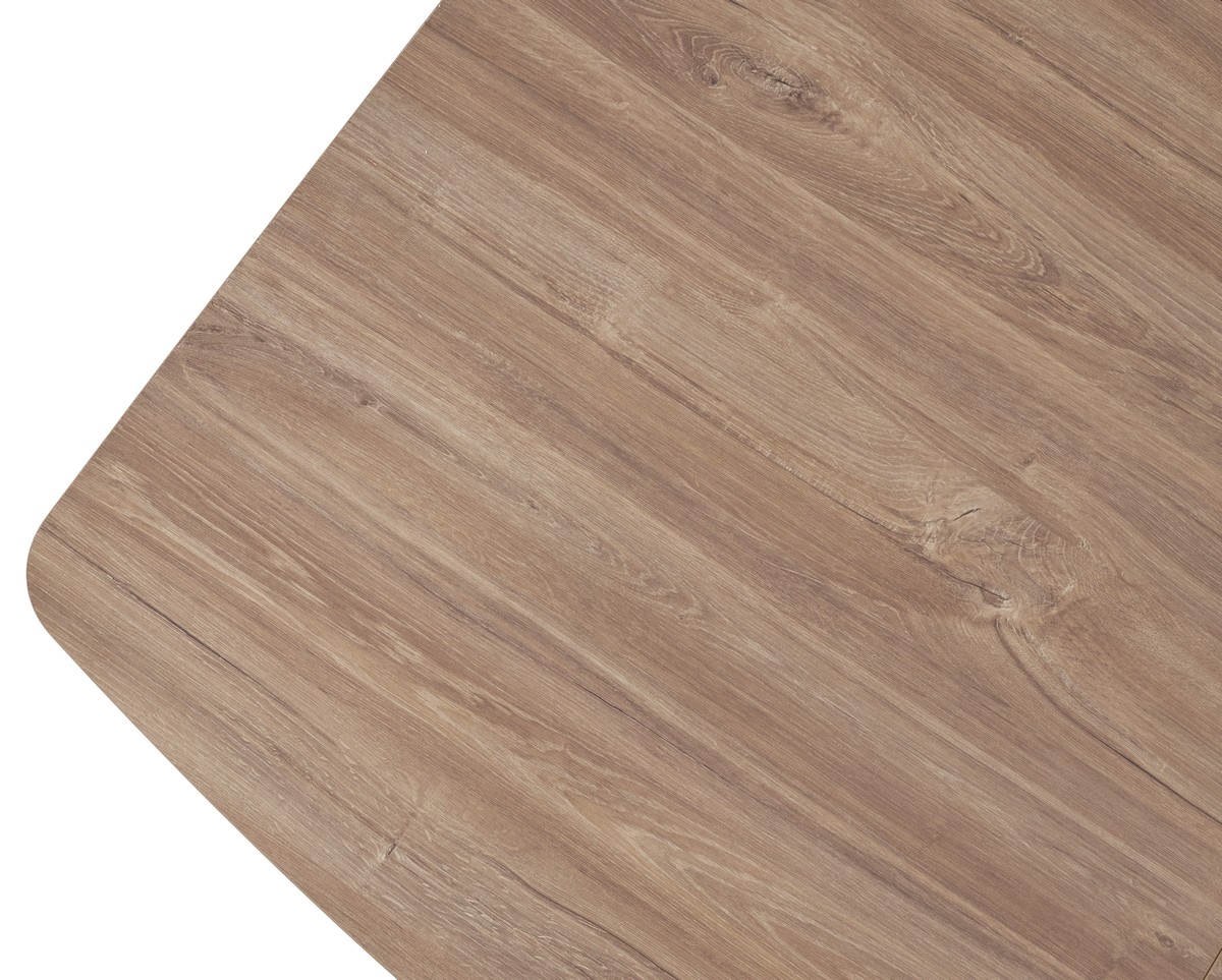 Стол АРИЗОНА 130 ДУБ КУНЕО / Черный каркас