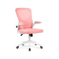 Компьютерное кресло Konfi, розовый, белый каркас