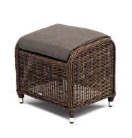 "Толедо" пуф плетеный, цвет коричневыйцвет коричневый