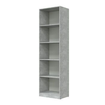 Стеллаж №2-400мм, Метрополитан Грей