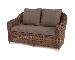 "Кон Панна" диван из искусственного ротанга двухместный