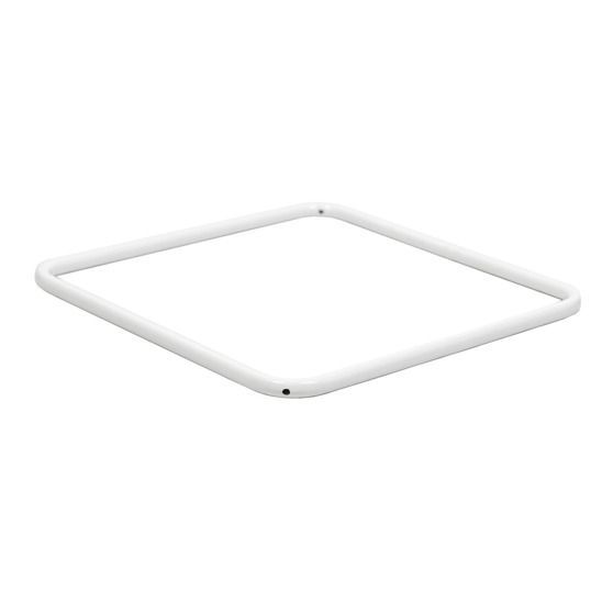 Металлическая рамка 40х40 белый