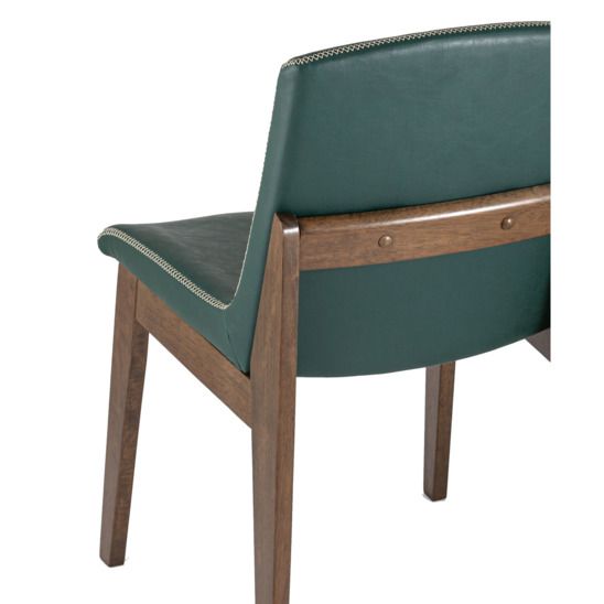 Стул LOKI экокожа зеленый x2