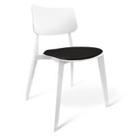 Стул Кайента белый, черный