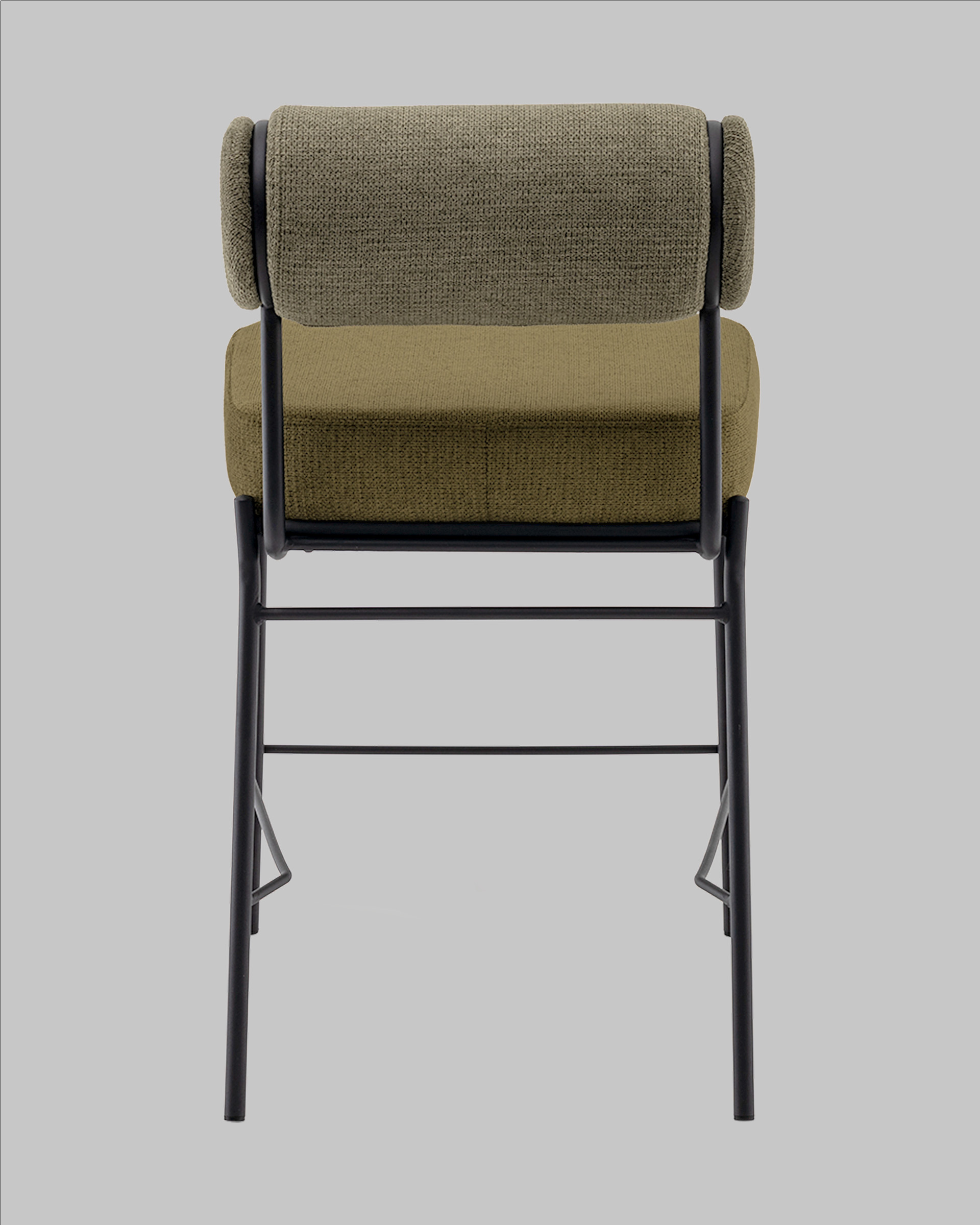 Стул полубарный Ponpoun зелёный