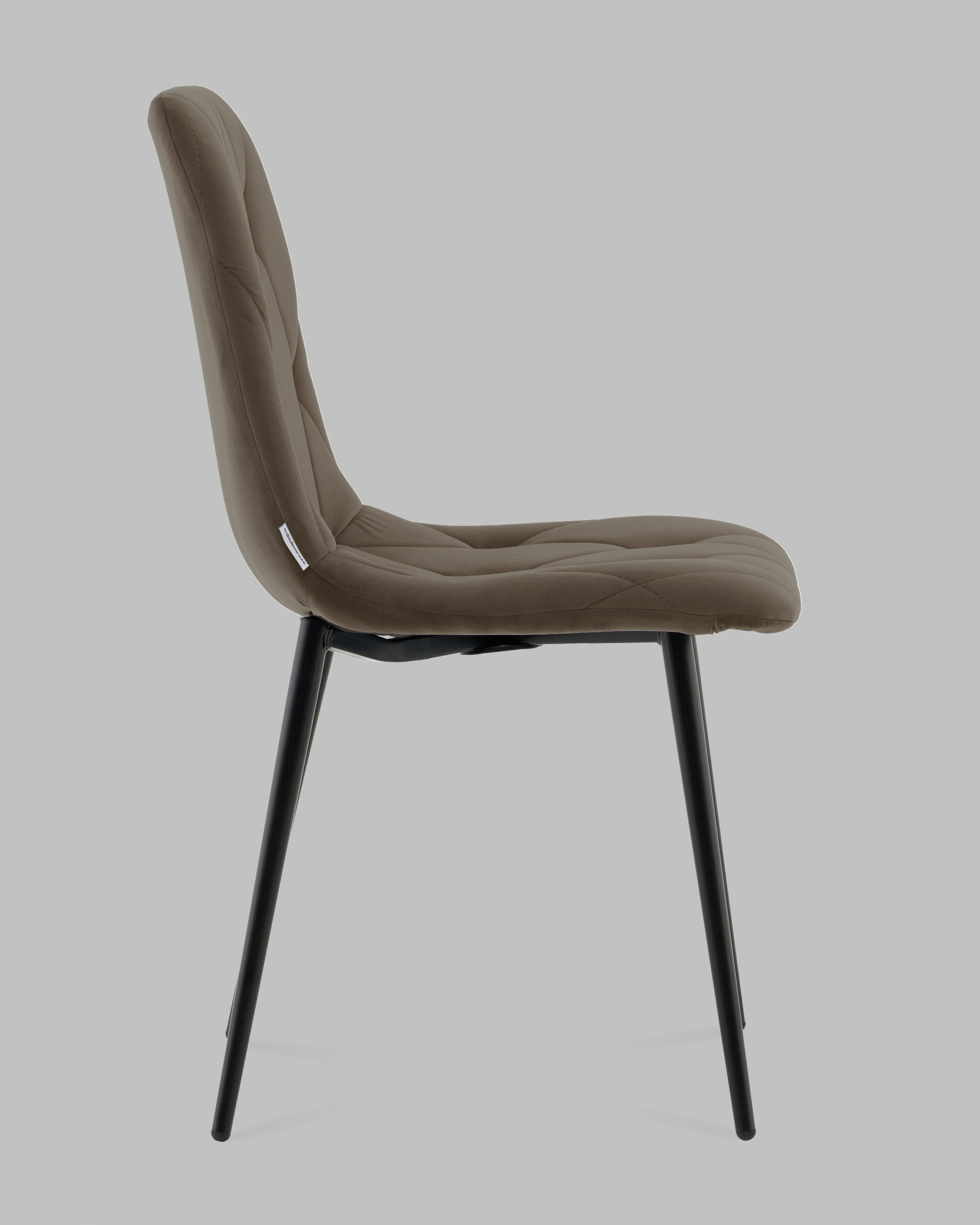 Стул Одди Diamond велюр тёмно-серый