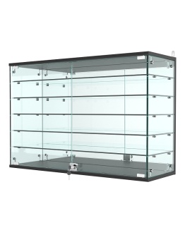 Витрина "АТРИУМ" настенная №3-6Г, Черный