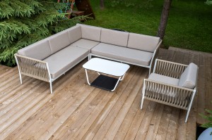 "Касабланка" модульная лаунж-зона из роупа (веревки)