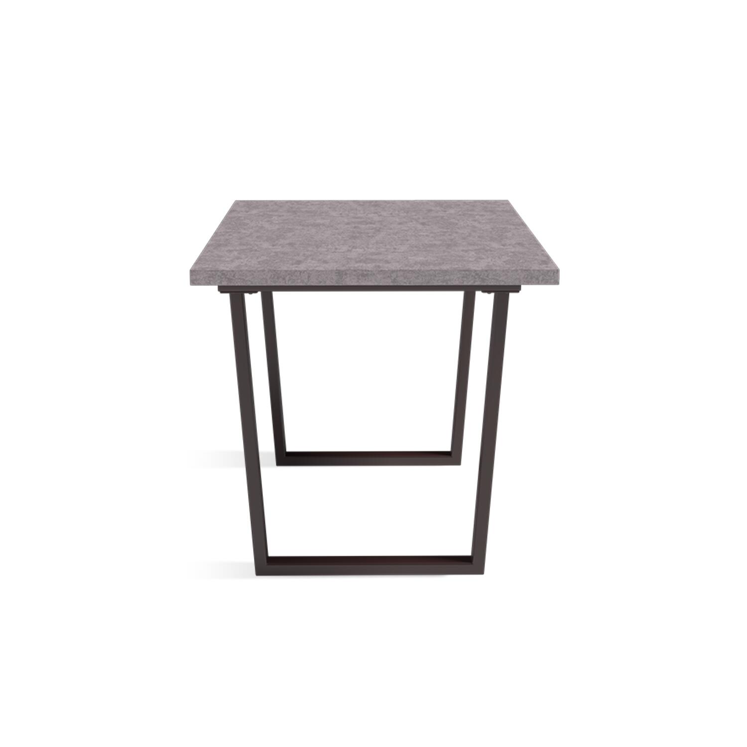 Стол Джек раздвижной (120+40) цемент светлый